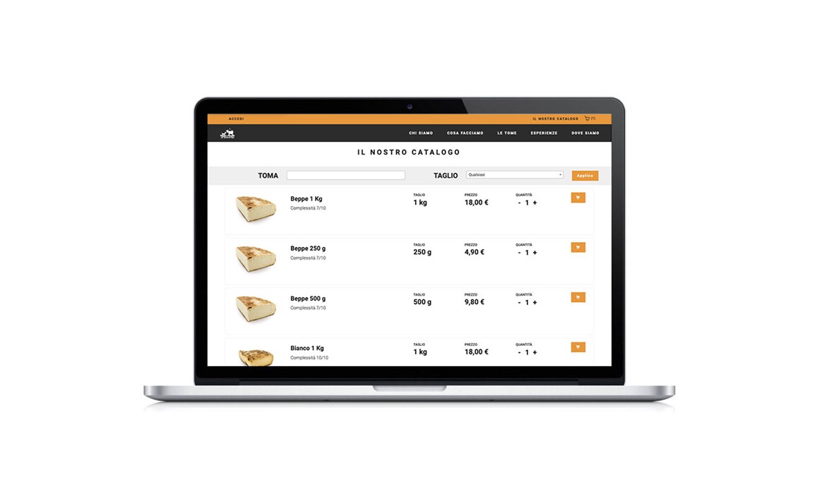 Tomedivilla E-commerce “Le Tome di Villa”